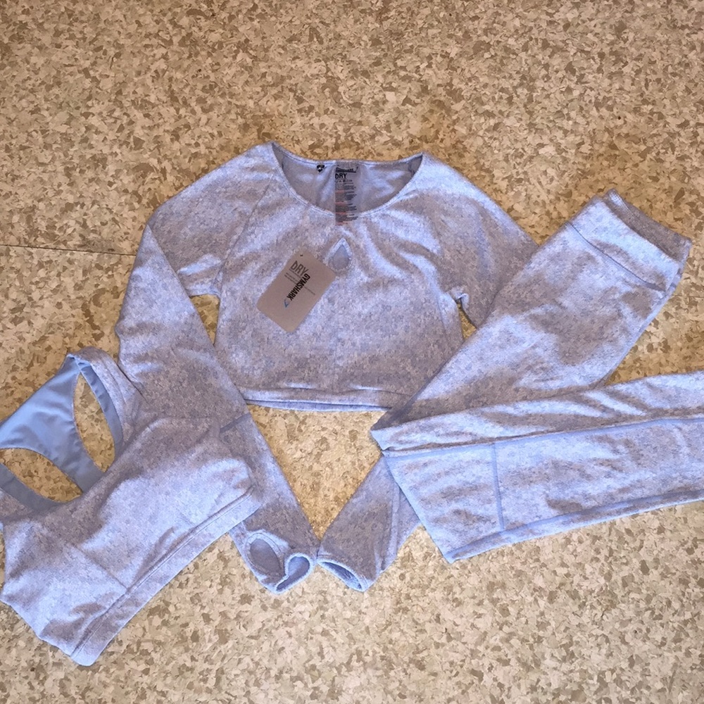 FULL GYMSHARK FLEUR SET!!